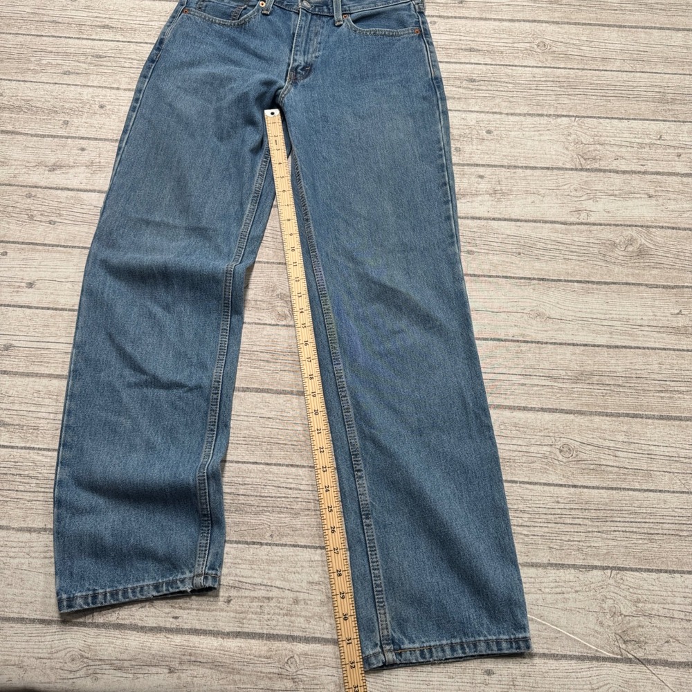 Levi's 550 Jeans Mens 30x32 Blue Denim Tapered Leg Relaxed High Rise Medium Wash - Picture 5 of 8